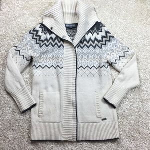 Eddie Bauer Holiday Sweater sz Med EUC gorgeous